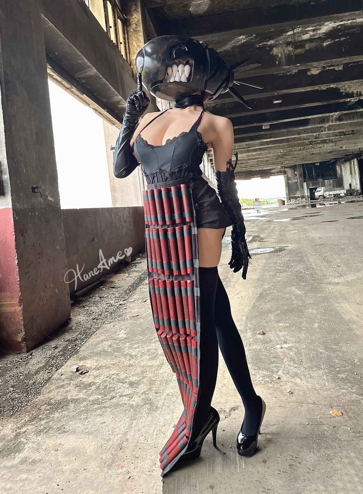 Cosplay 雨波HaneAme Reze レゼ 40