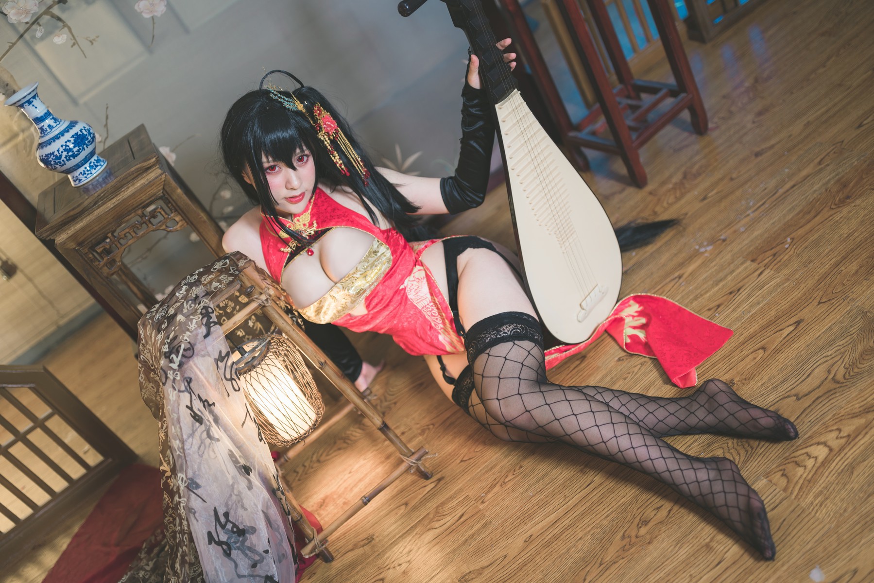 Cosplay 柘烟Zuken 大凤旗袍 11