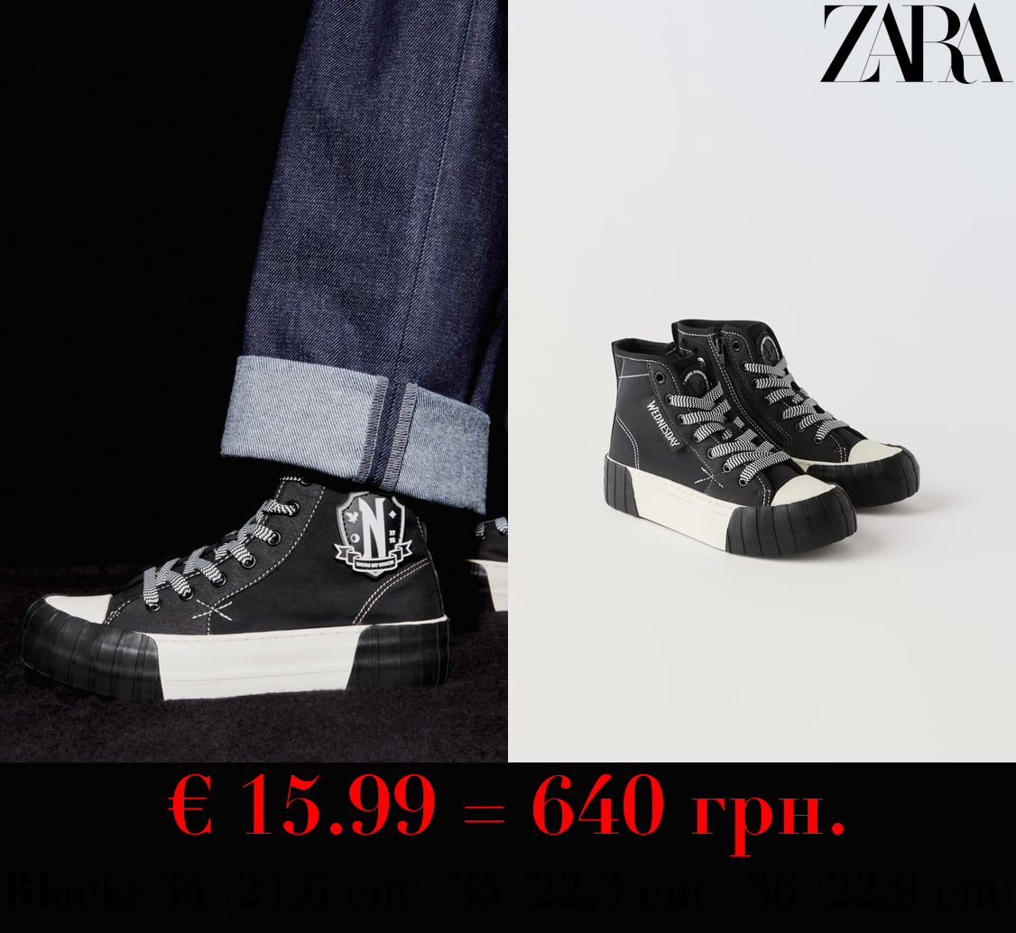 WEDNESDAY © HIGH-TOP SNEAKERS