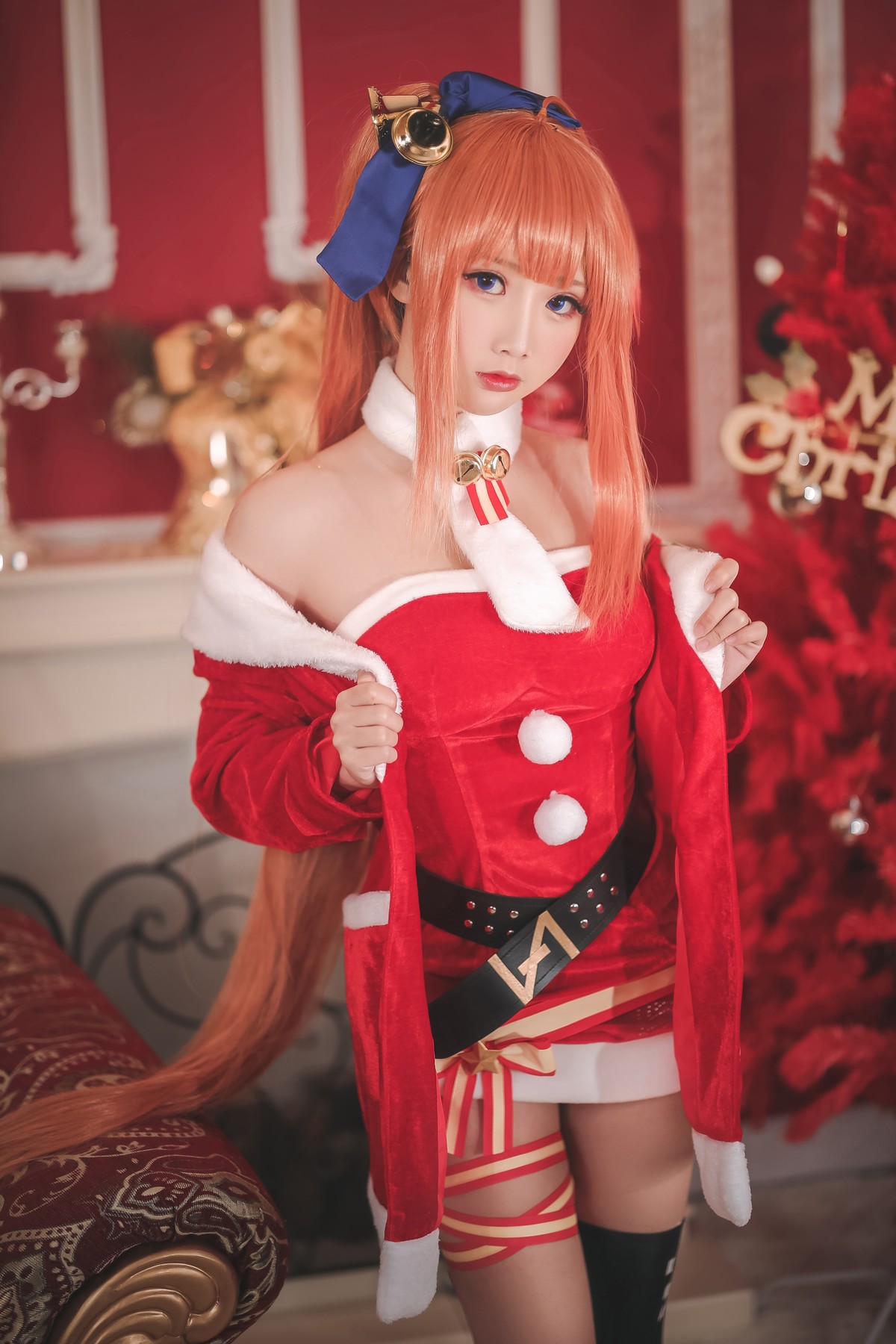 Cosplay 面饼仙儿 FAL圣诞 7
