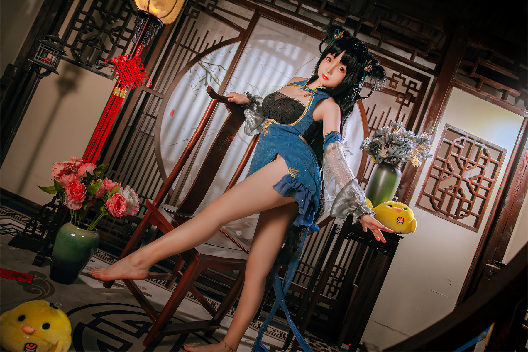 Cosplay Rinaijiao日奈娇 碧蓝航线 大潮旗袍 28