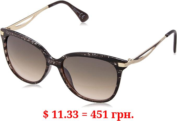 U.S. Polo Assn. Womens Pa5034 Sparkling Uv400 Protective Round Sunglasses. Classic Gifts for Women, 60 Mm Round Sunglasses