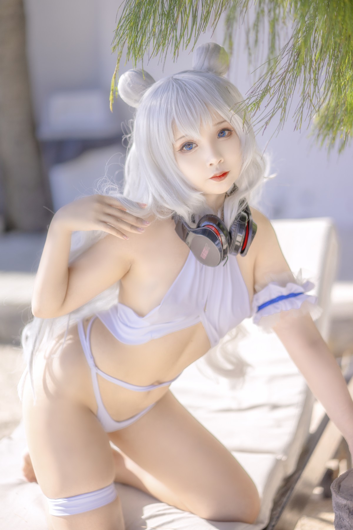 Sayo Momo Cosplay 恶毒 ル・マラン Le Malin bikini 4
