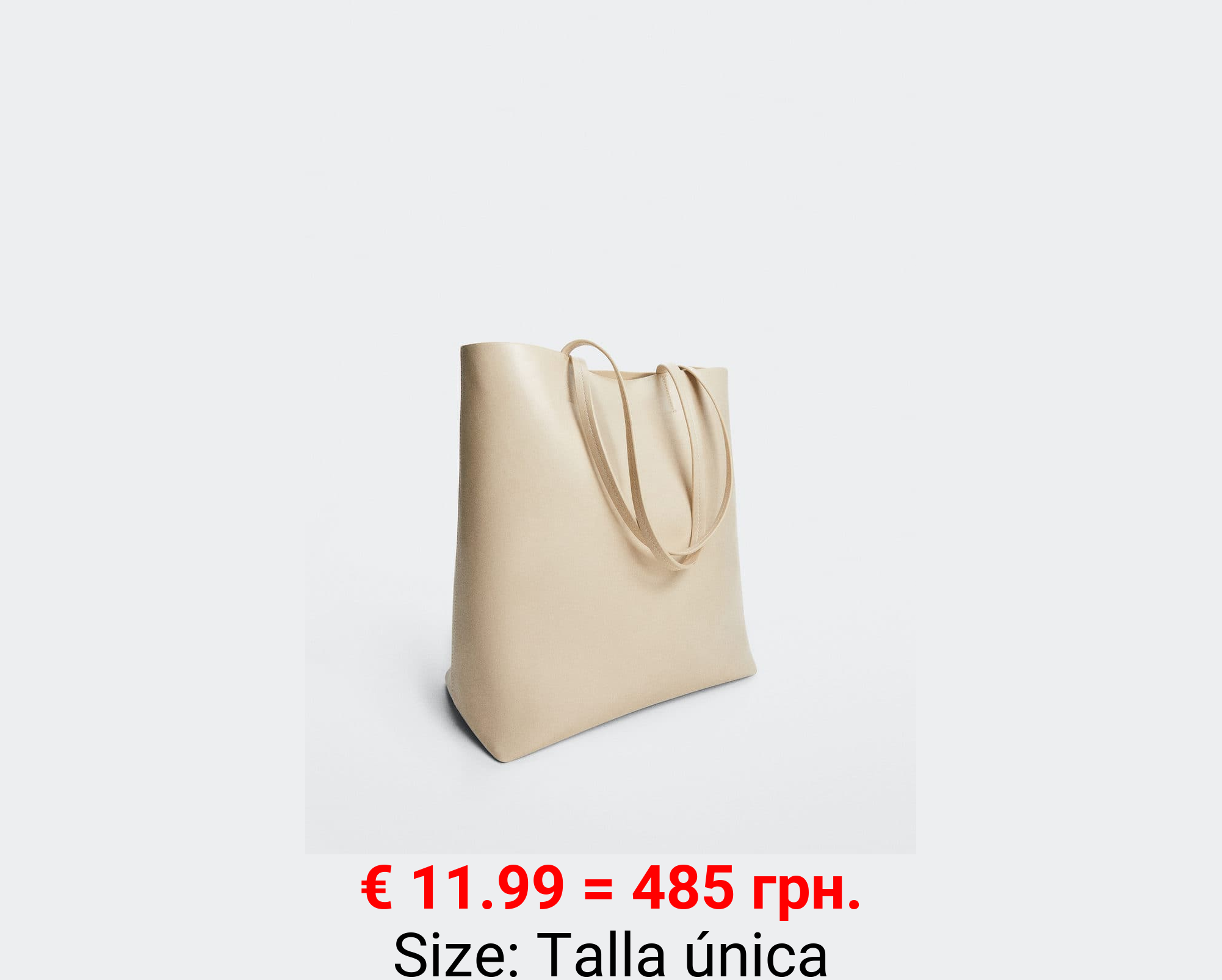 Bolso shopper doble asa