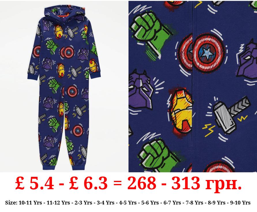 Marvel Superhero Jersey Onesie