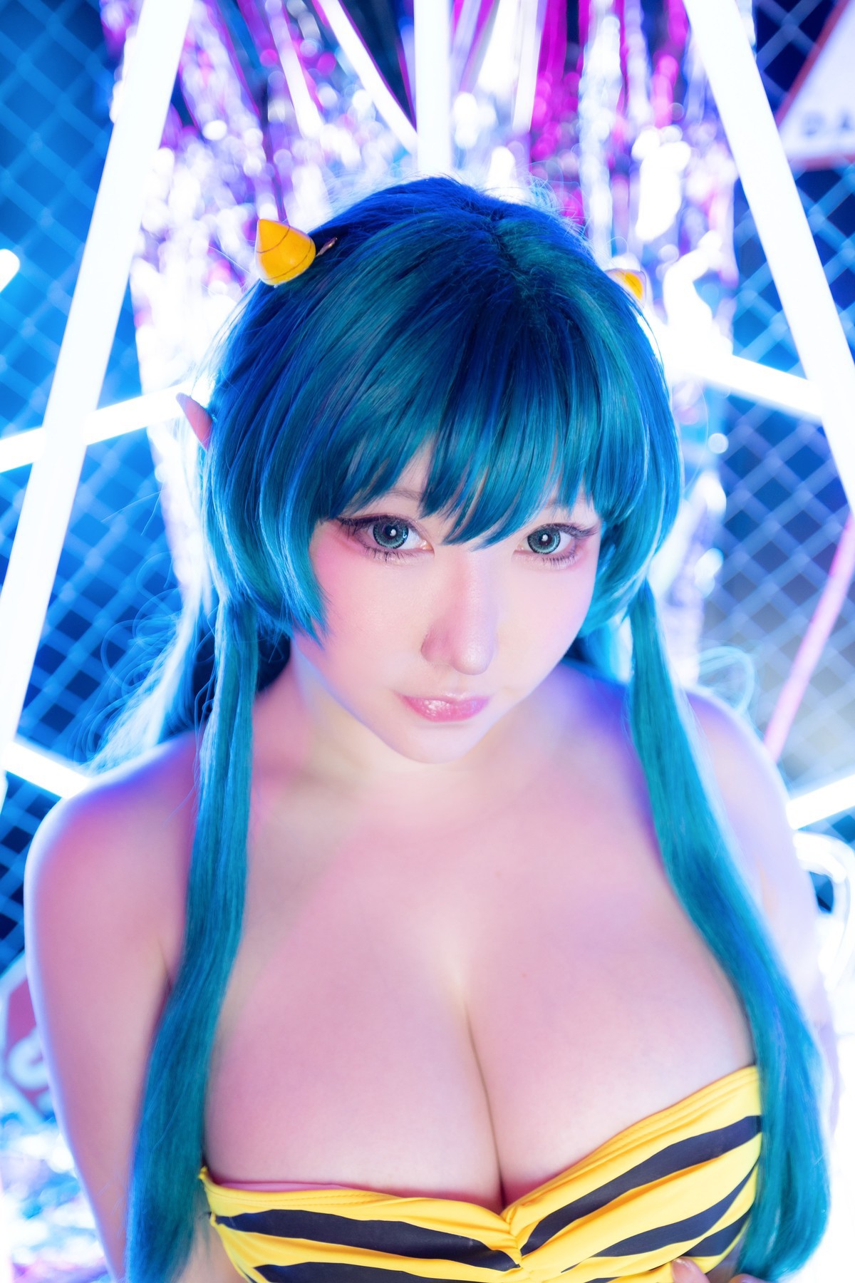 Cosplay SAKUサク Lum ラム うる星やつら Set.04 10