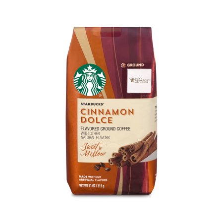Starbucks Flavored Ground Coffee — Cinnamon Dolce — No Artificial Flavors — 1 bag (11 oz.)
