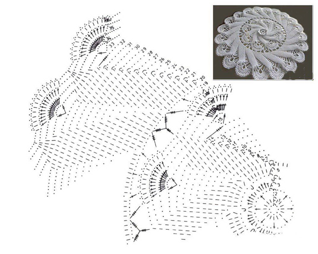 Схема 3д салфетки крючком. Салфетки схемы 3д. Салфетки круговорот крючком. Схема салфетки Андромеда. Салфетка Андромеда крючком.