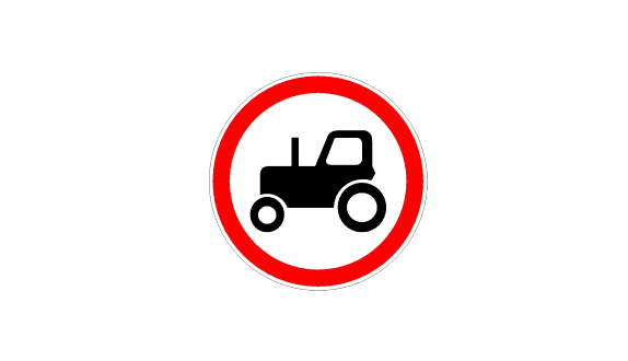Тракторное движение. 3.6. «Движение тракторов запрещено». Знак 3.6 движение тракторов. Запрещающие знаки движение тракторов запрещено. Знак запрещающий движение тракторов и самоходных машин.