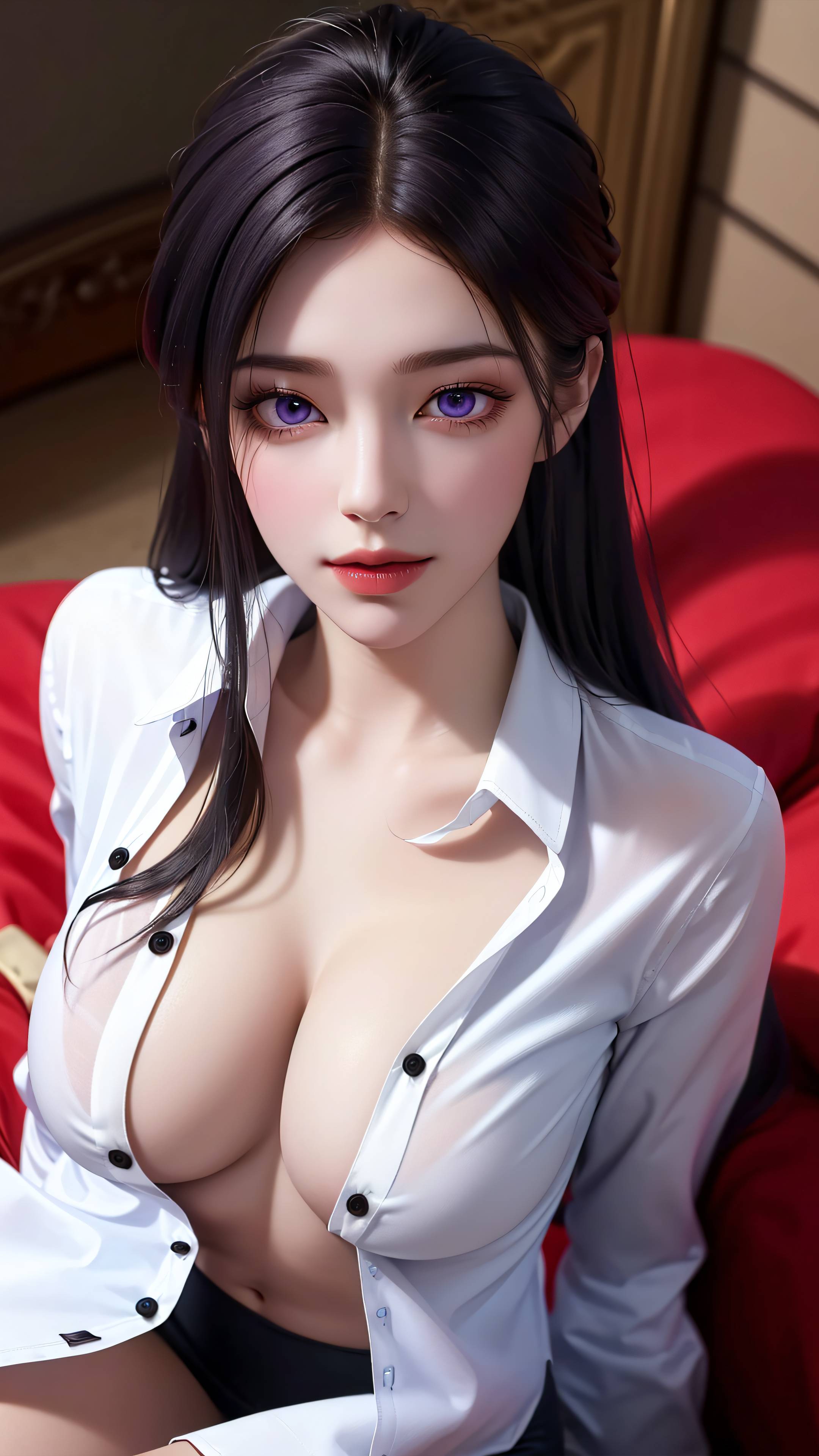 图片[21]-完美世界-月婵 白色衬衫-六色网