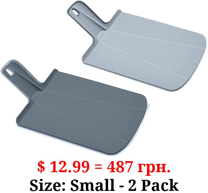 Joseph Joseph 981003 Chop2Pot Plus Foldable Plastic Cutting Board, Small, Sky