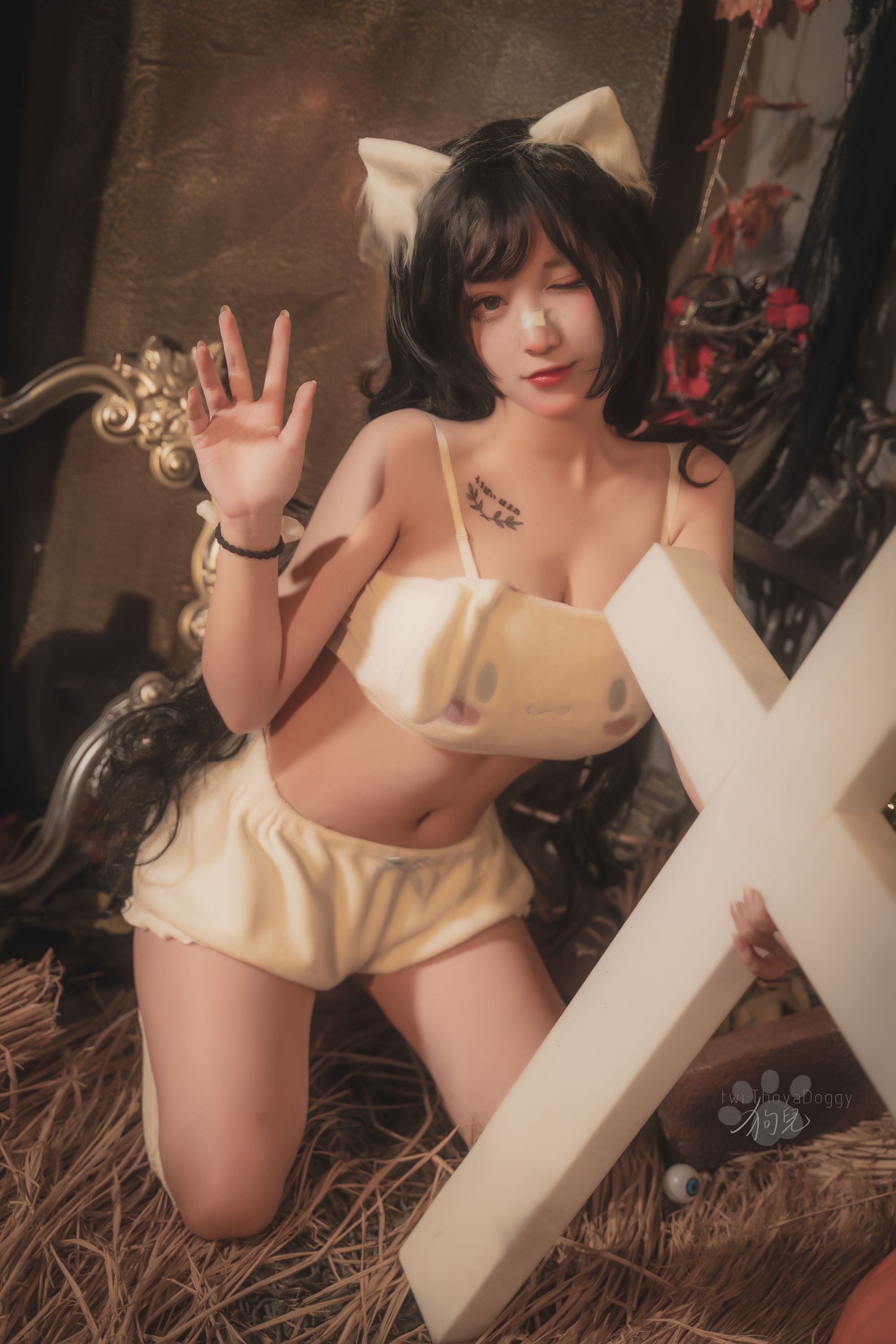 棕桠阿狗崽 - NO.002 玉桂狗睡衣 [18P-226MB] 16