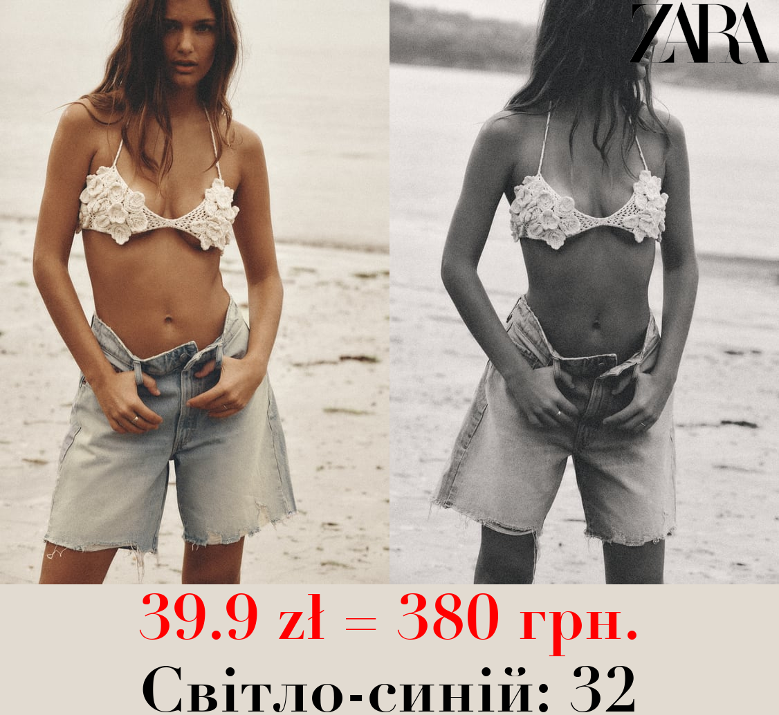 ДЖИНСОВІ ШОРТИ TRF LOOSE FIT