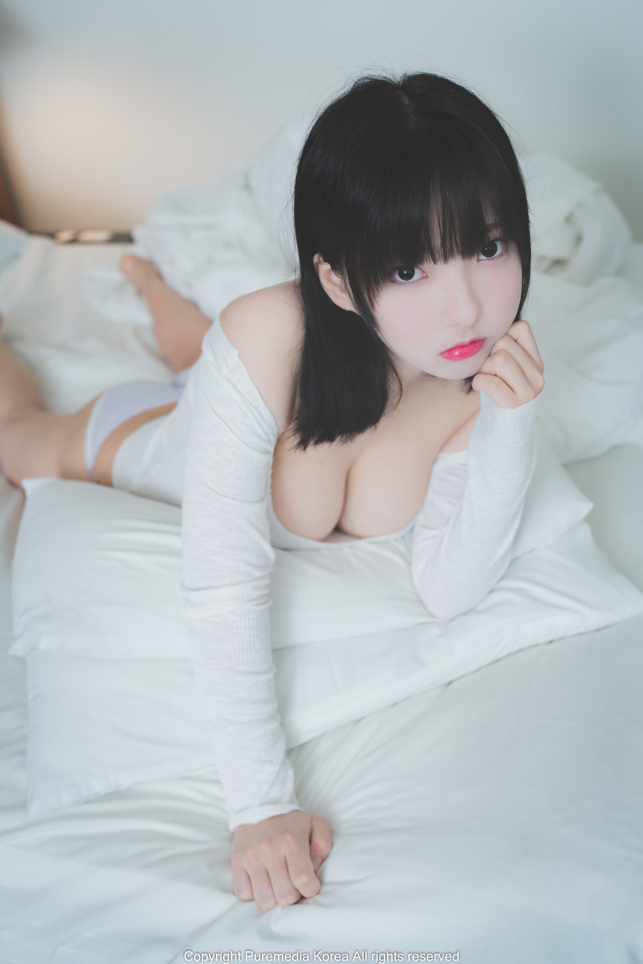 Hansom 한솜, [PURE MEDIA] Vol.122 누드 디지털화보 Set.01 12