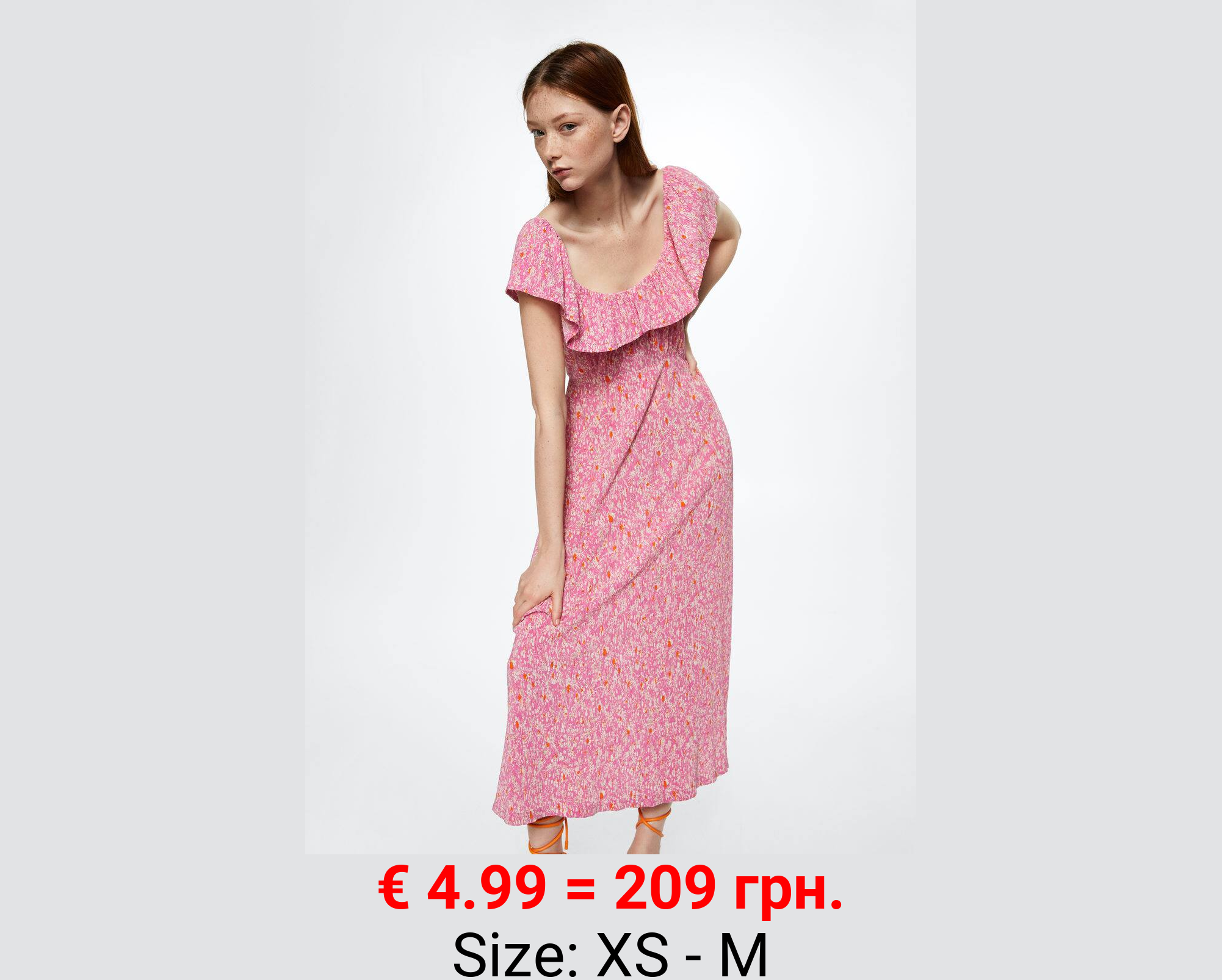 Vestido estampado floral