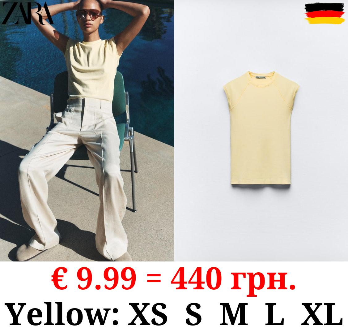 FADED COTTON T-SHIRT