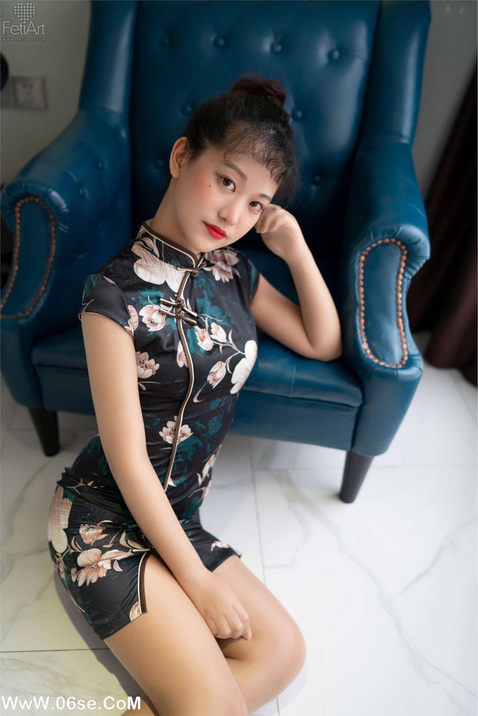 图片[6]-[FetiArt尚物集] NO.00062 Chinese Dressing Girl-六色网