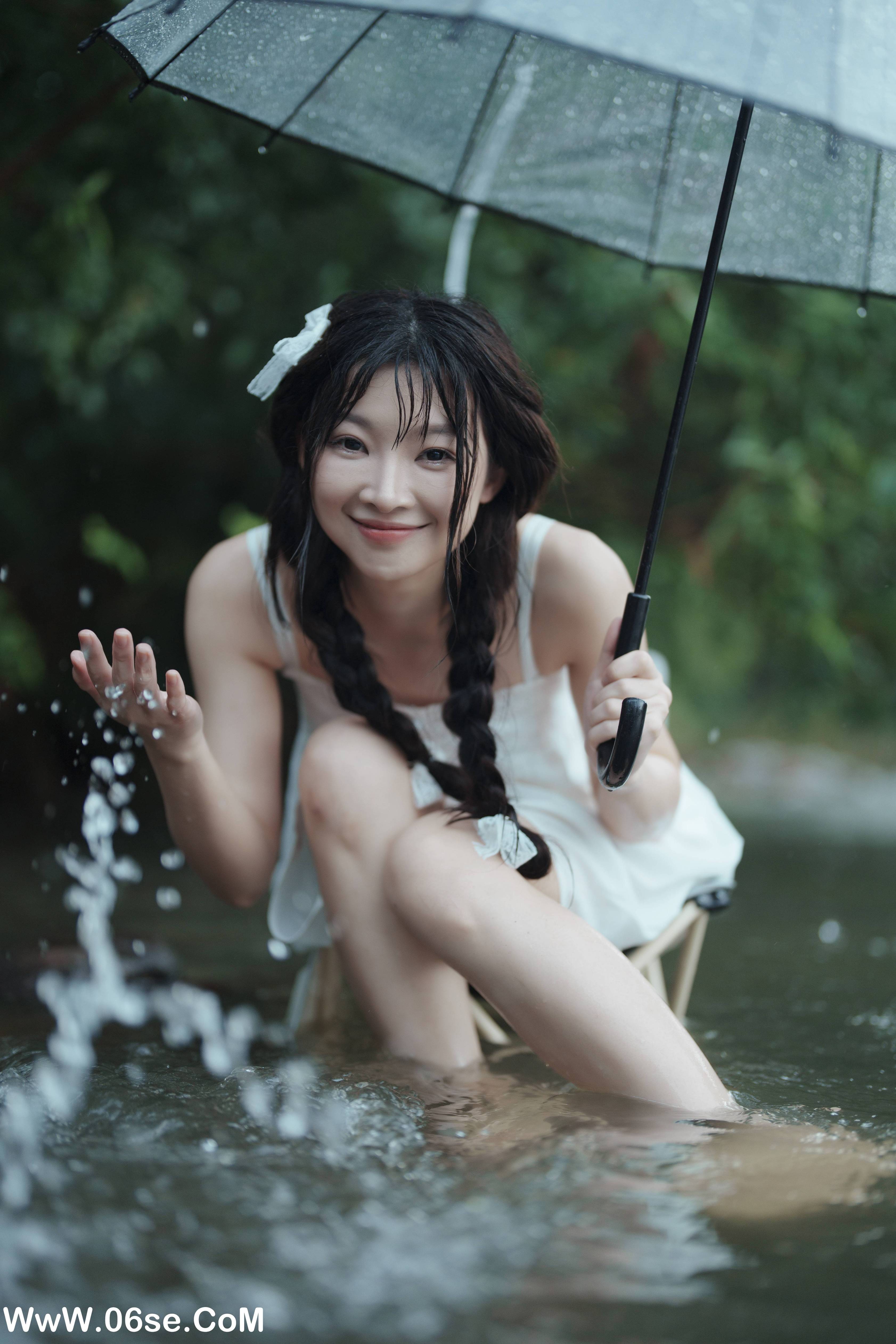 图片[55]-[YITUYU艺图语]2022.09.12 又甜又欲，很难不爱。山涧溪水，清凉一夏 七七[56+1P／461MB]-六色网