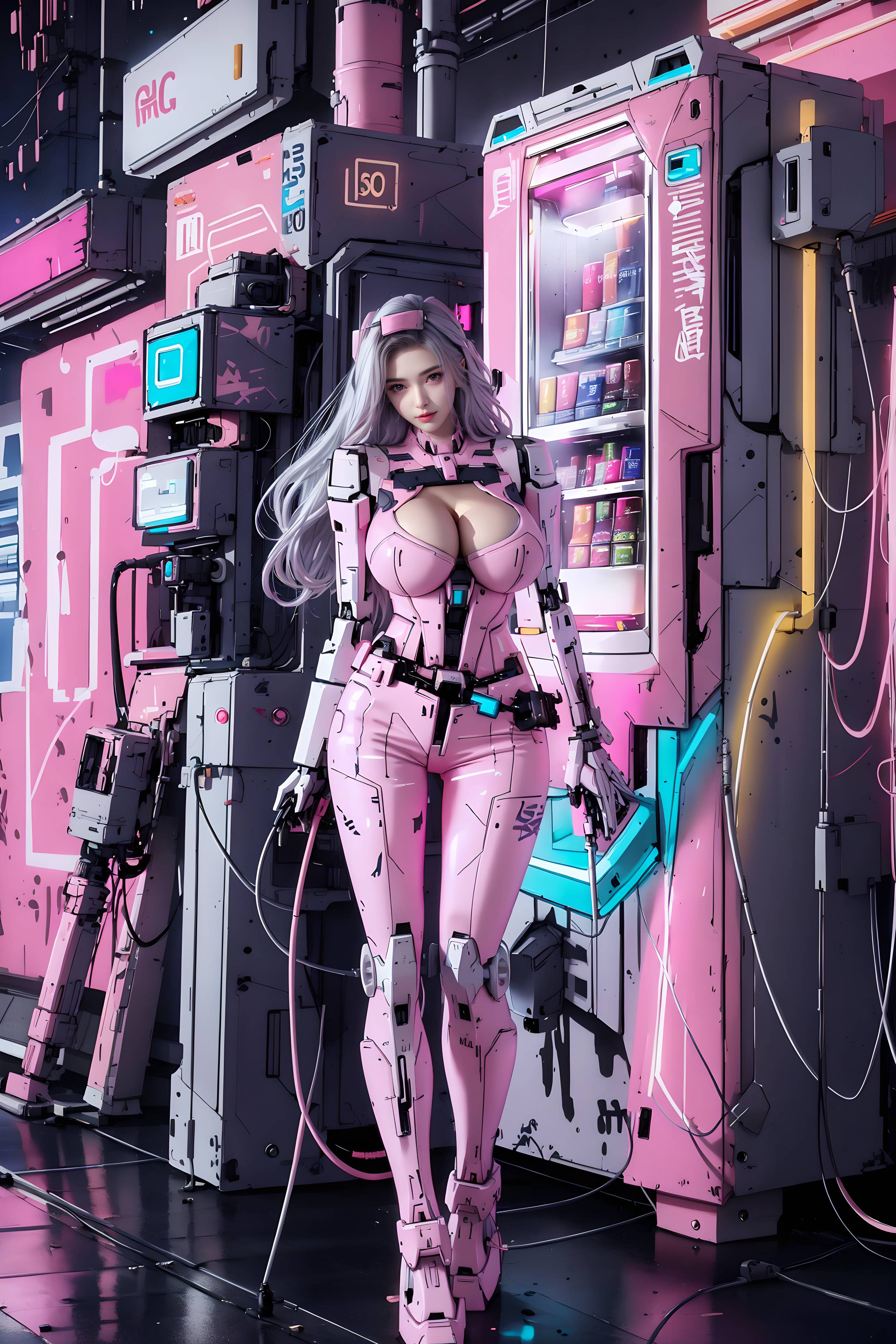 图片[23]-粉色高达_机甲少女-六色网
