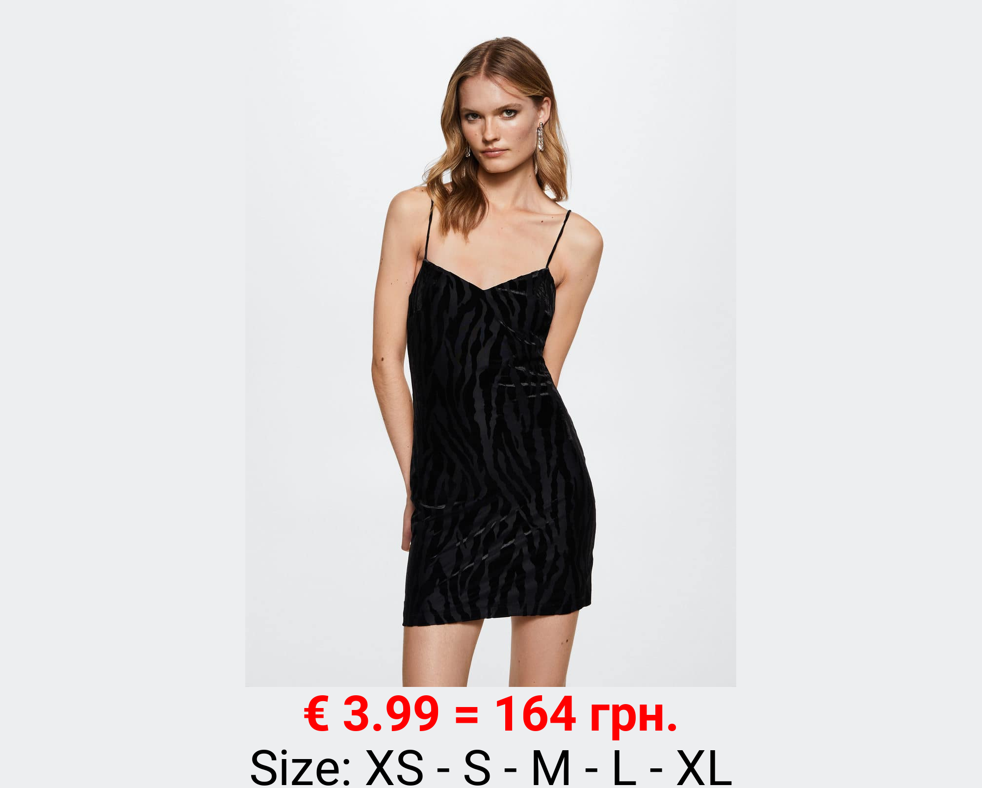 Vestido detalles terciopelo