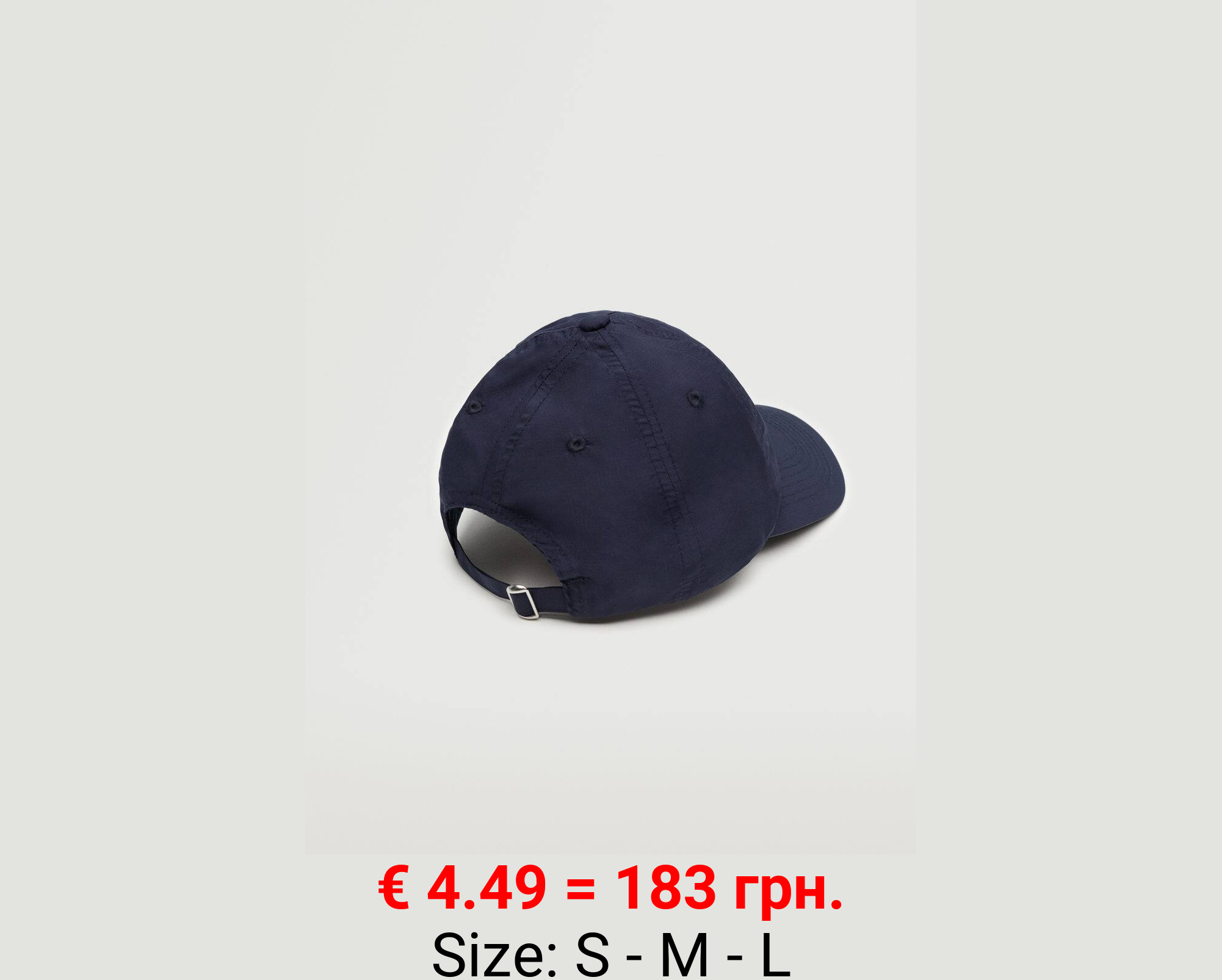 Gorra básica ajustable