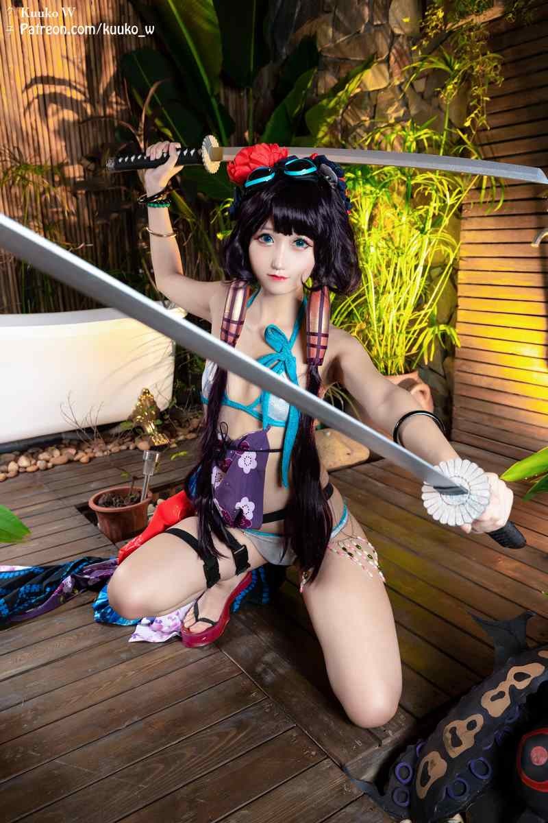 [Cos]Kuuko W - Houkusai Saber[25P] 2