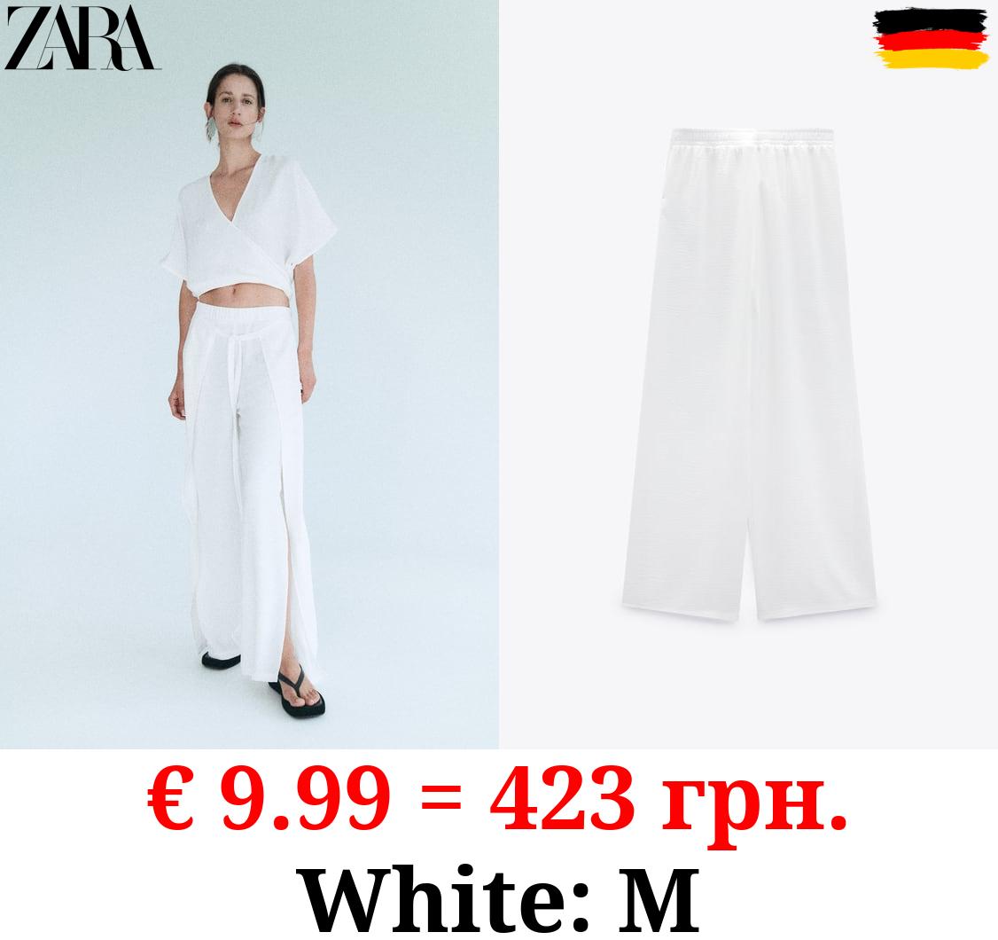 FLOWING WRAP TROUSERS