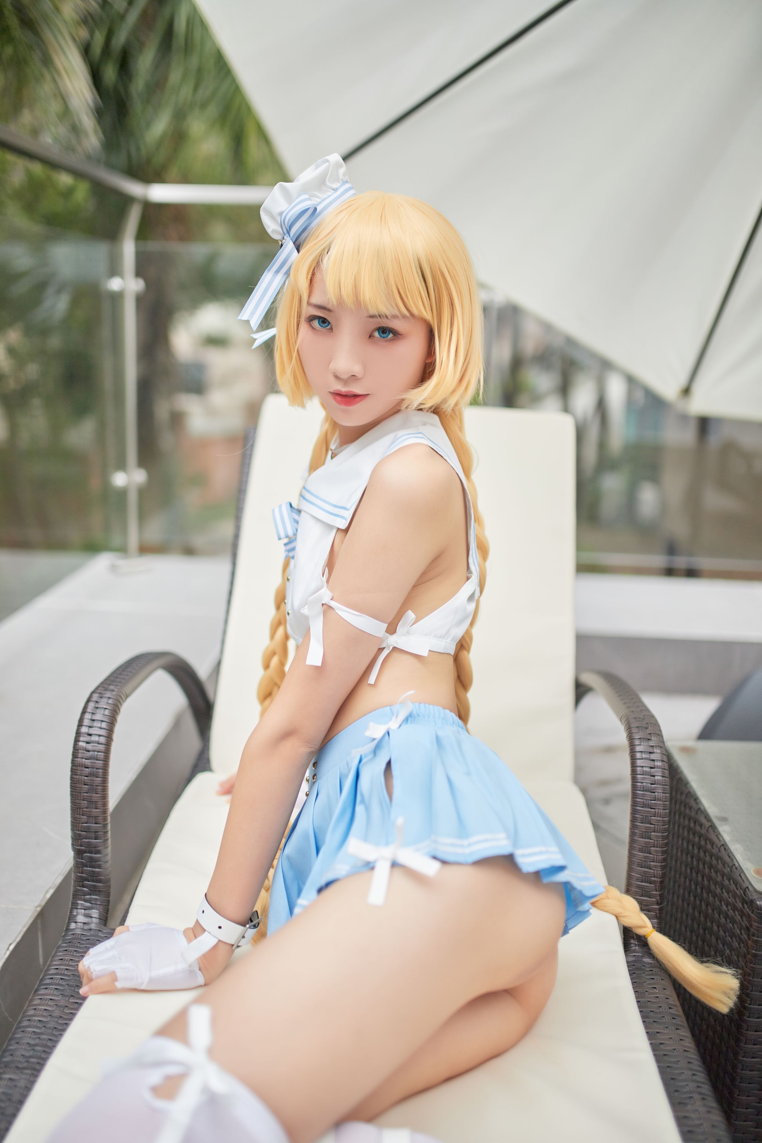 西瓜 - C服岛风少女摄影输出 97