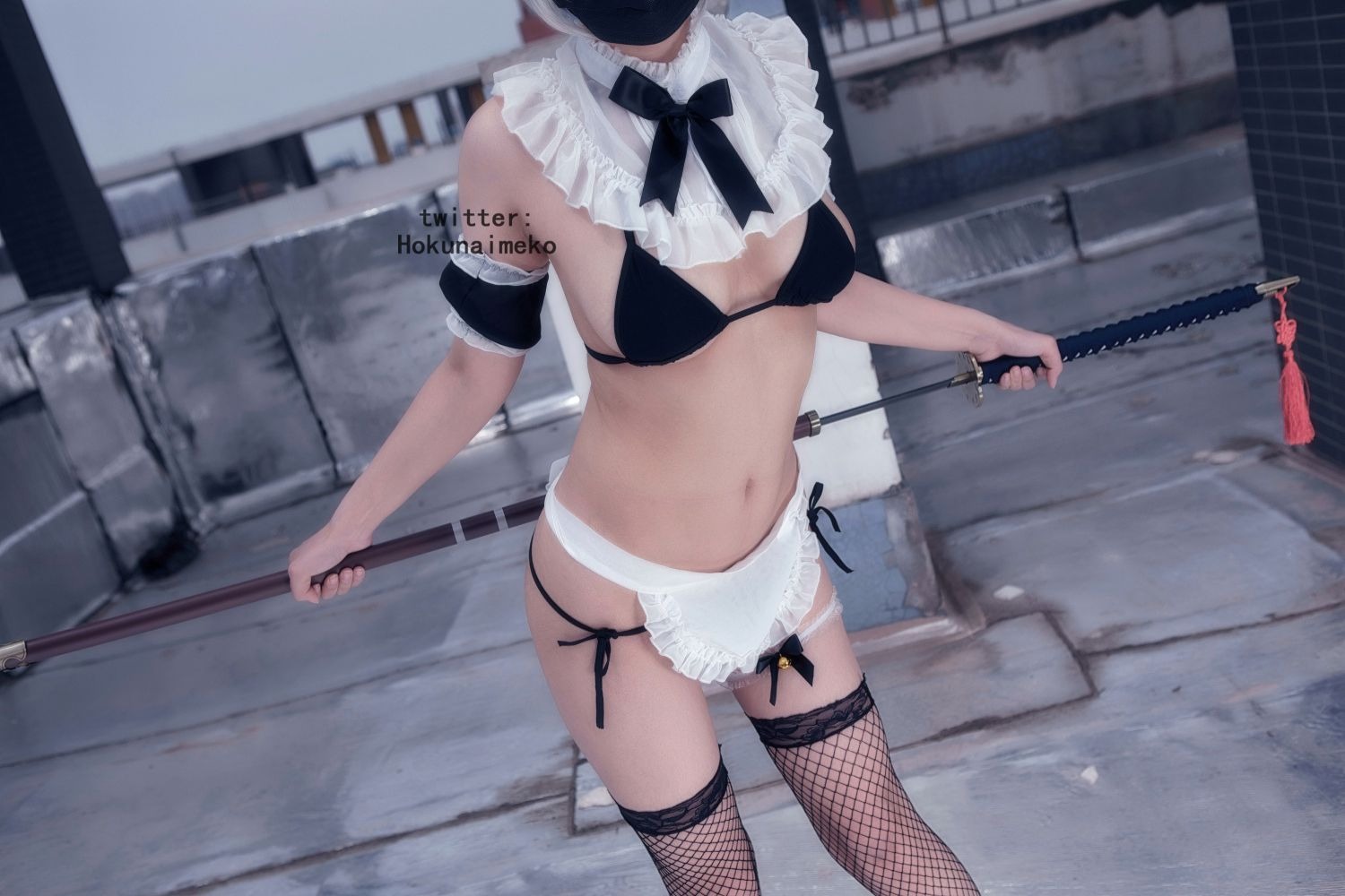 Hokunaimeko-NO9 战斗女仆[38P2V] 5