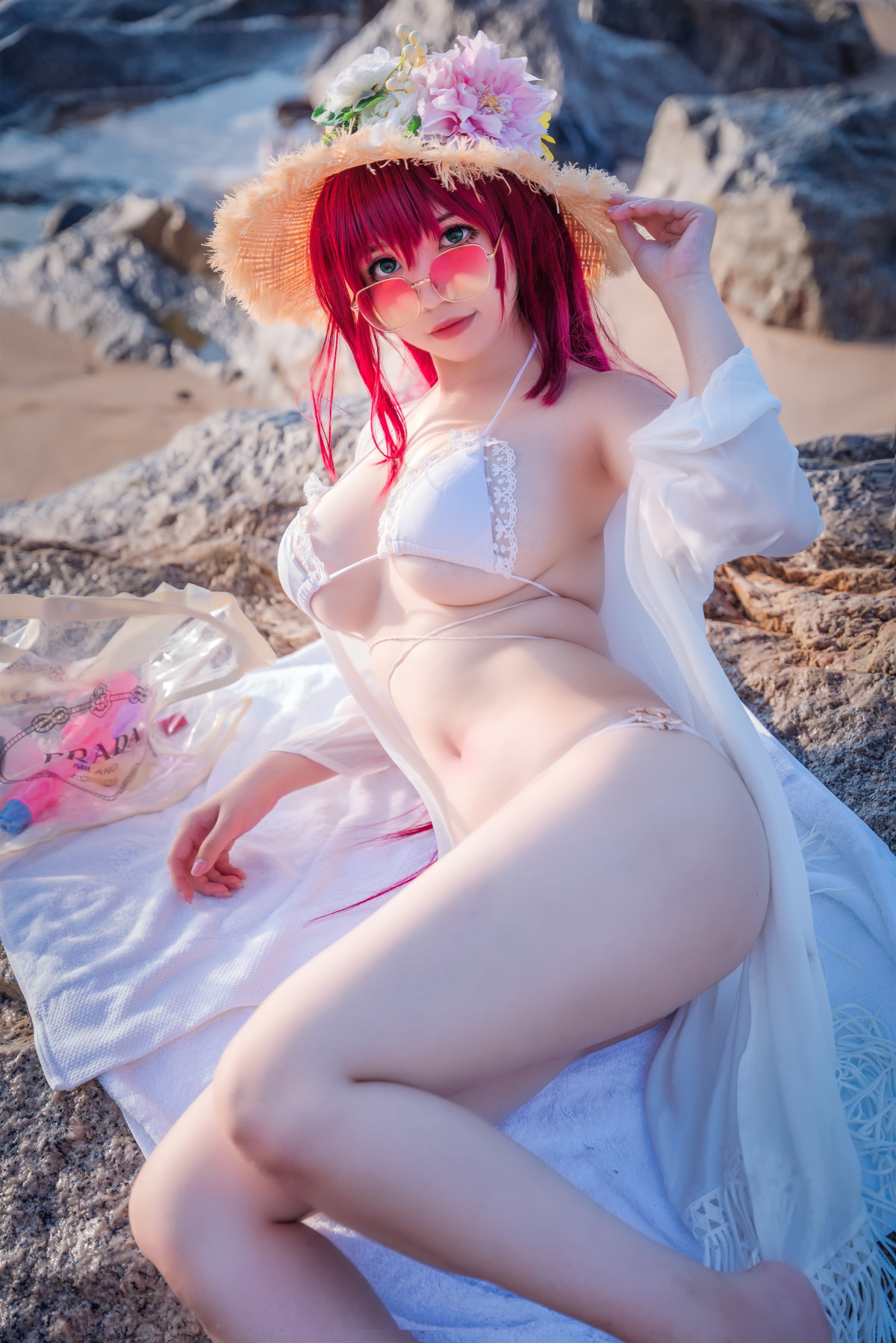 Ganlory 啊日日 Cosplay 絮库夫泳装 32