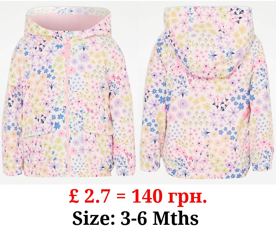 Ditsy Floral Rain Mac