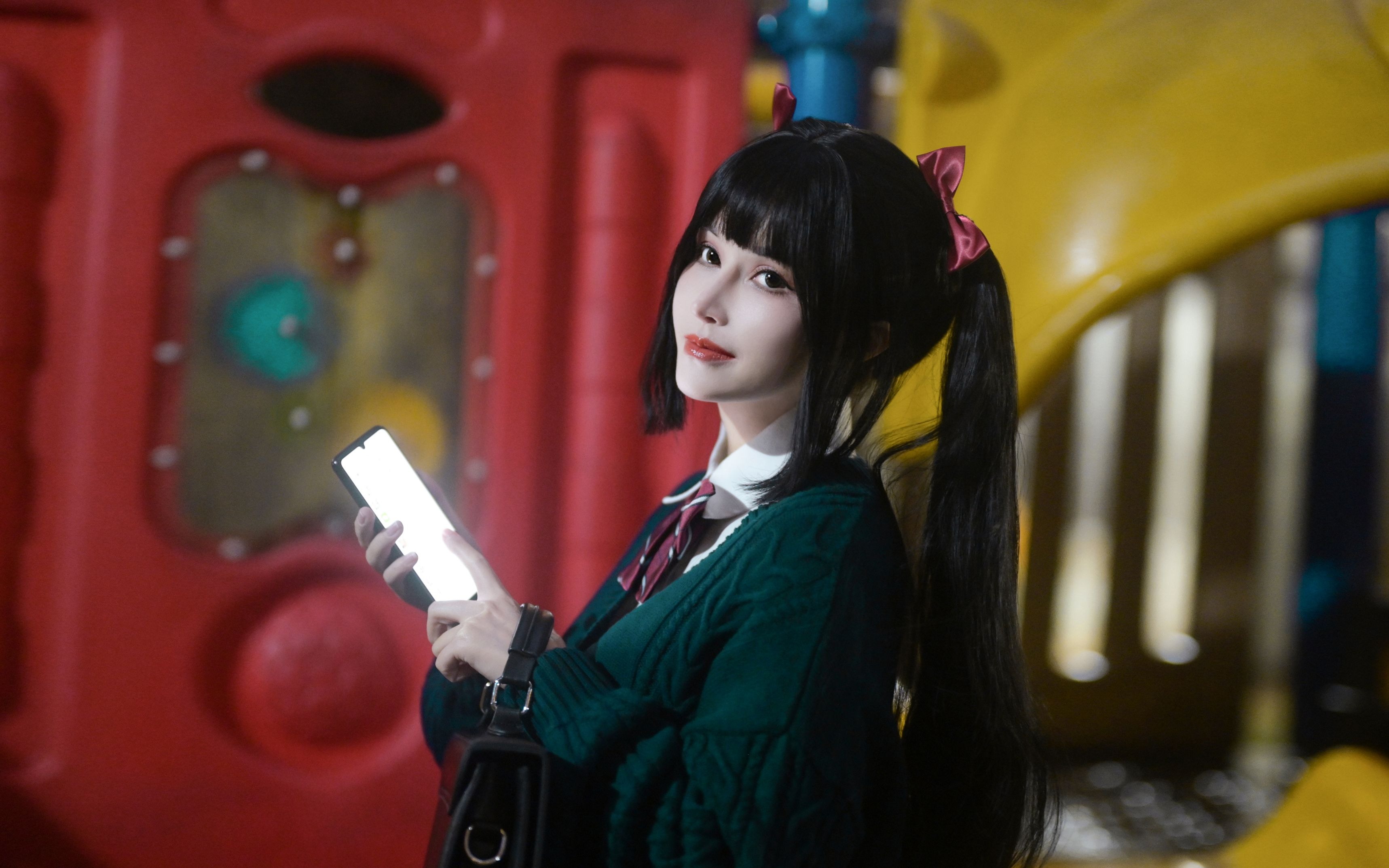 鹿八岁 少女的悸动XJK双马尾 30