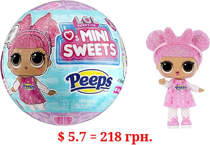 L.O.L. Surprise! LOL Surprise Loves Mini Sweets Peeps - Cute Bunny with Collectible Doll, 7 Surprises, Spring Theme, Peeps Limited Edition Doll- Great Gift for Girls Age 4+