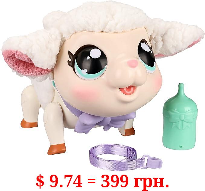 Little Live Pets - My Pet Lamb | Soft and Wooly Interactive Toy Lamb That Walks, Dances 25+ Sounds & Reactions for Kids, Ages 5+