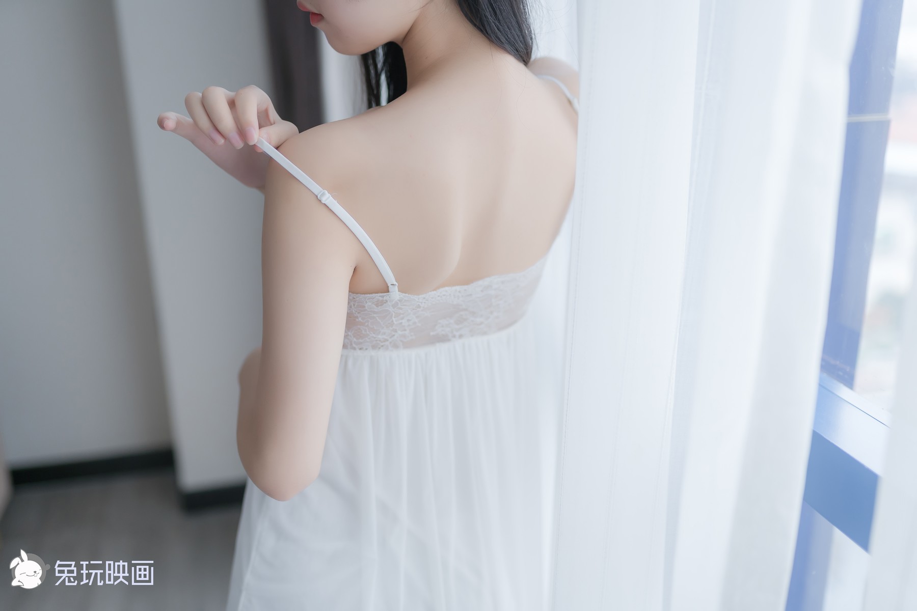 Cosplay 兔玩映画 白纱裙 23