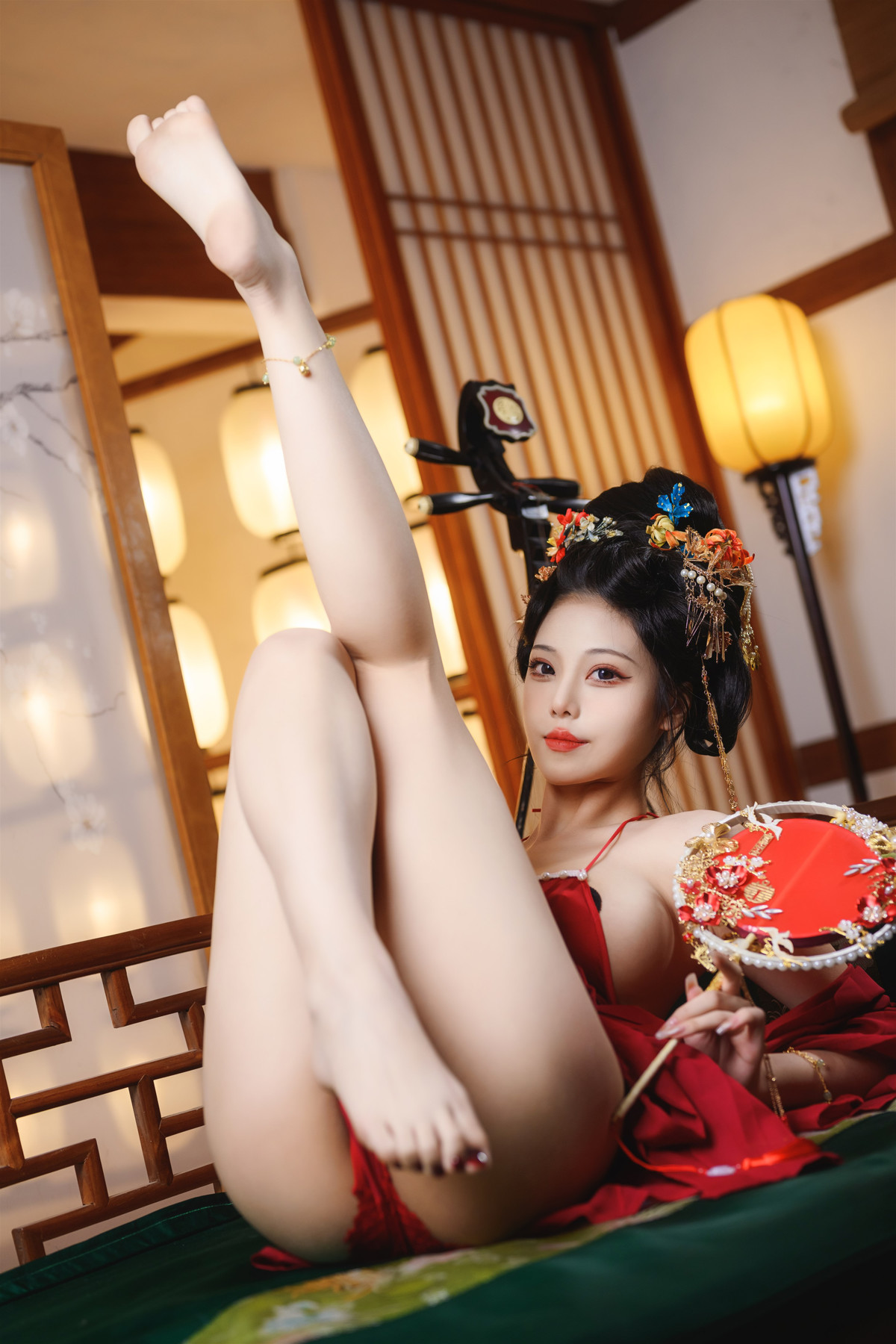 Cosplay 蜜汁猫裘Mizhimaoqiu 唐宫夜宴 11
