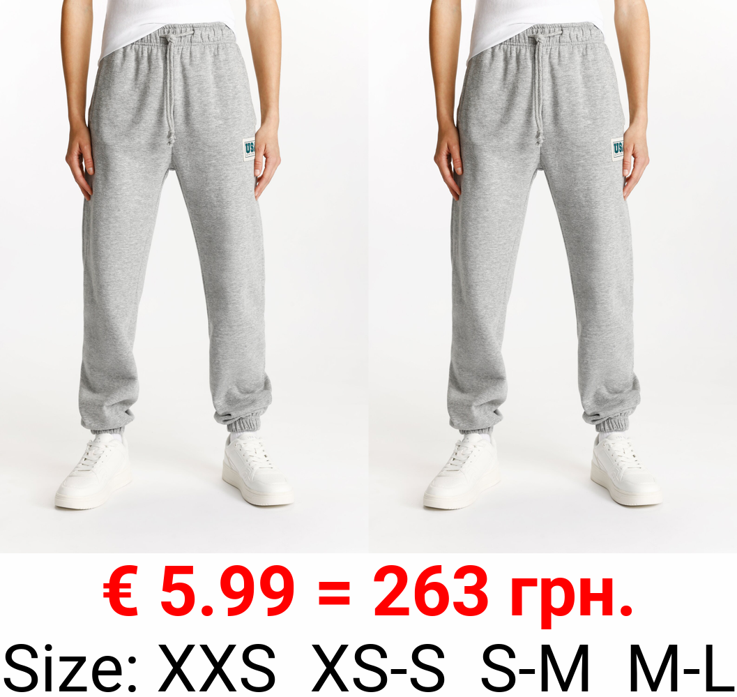 Plush joggers