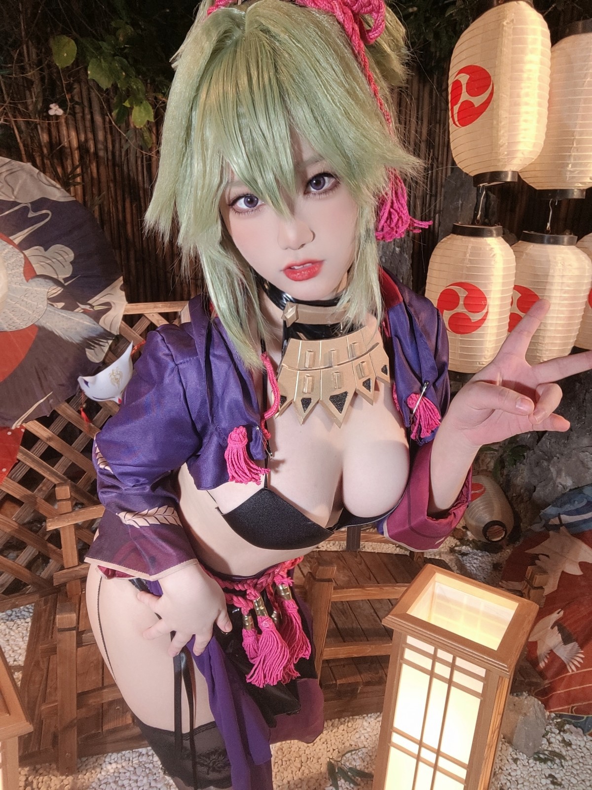Cosplay 七七娜娜子 久岐忍同人 31