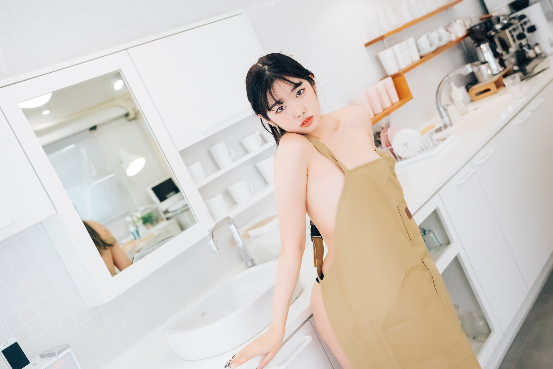 Sonson 손손, [Loozy] Nude Apron Set.02 5
