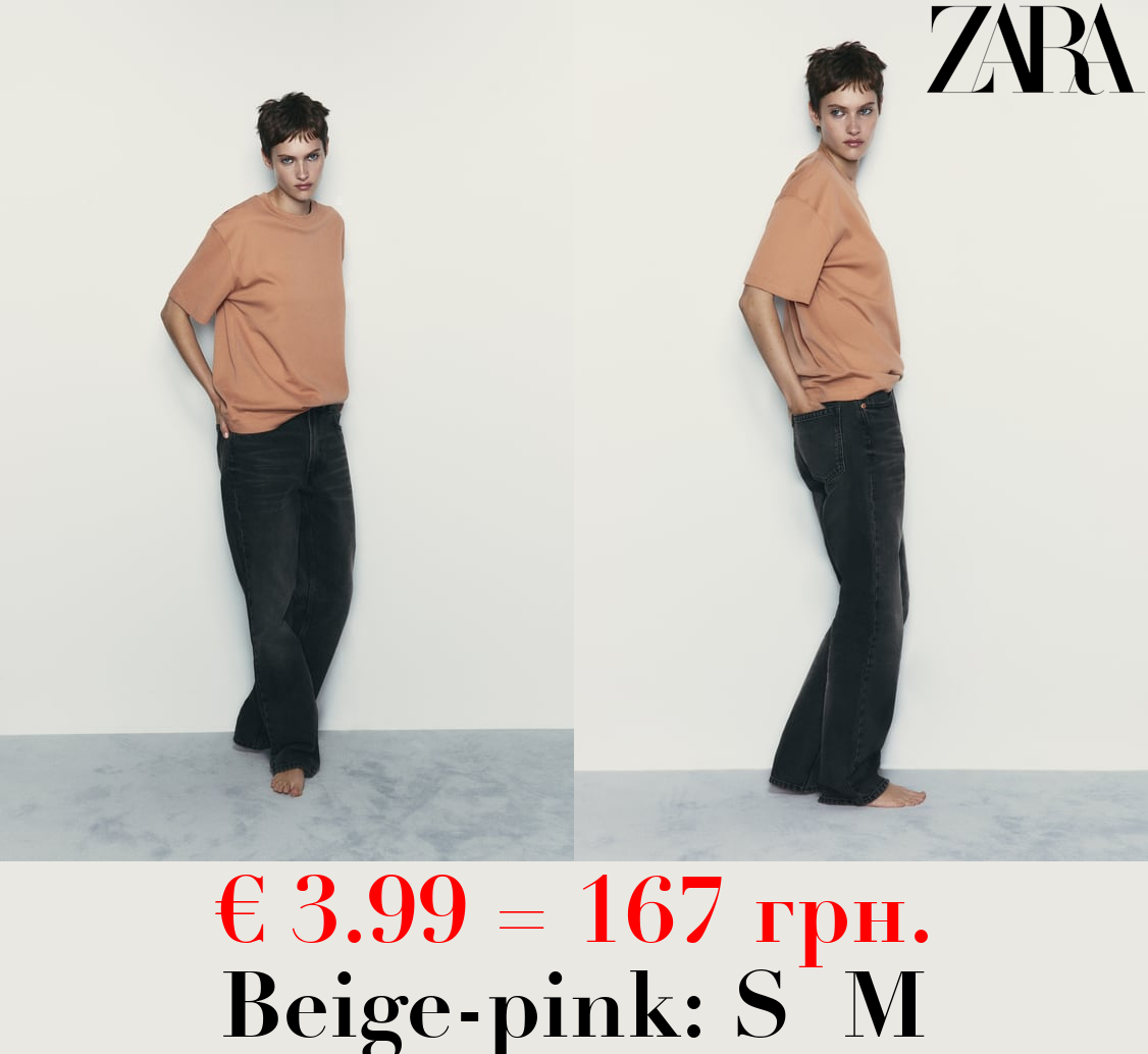 COTTON CLEAN EFFECT T-SHIRT