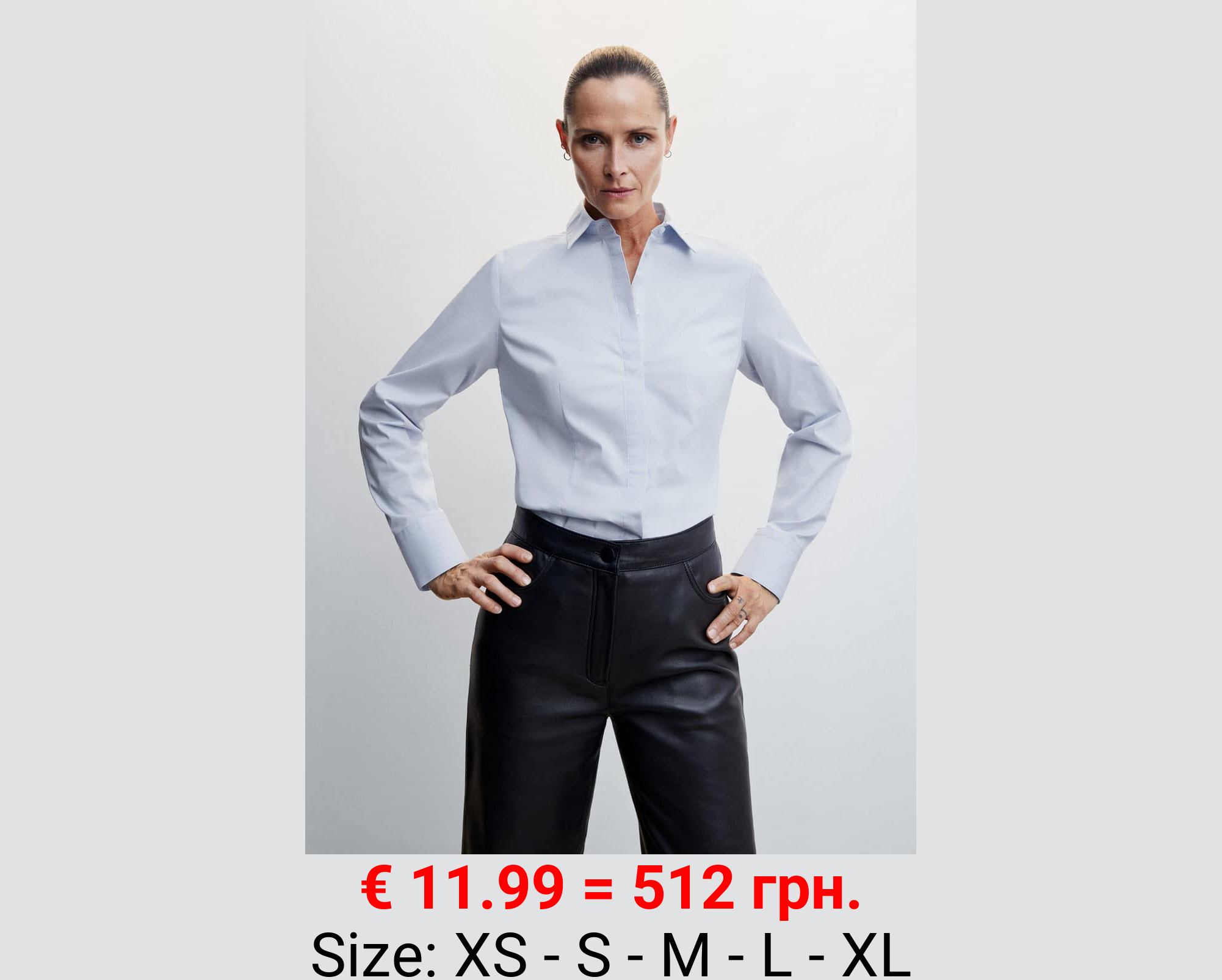 Camisa básica algodón