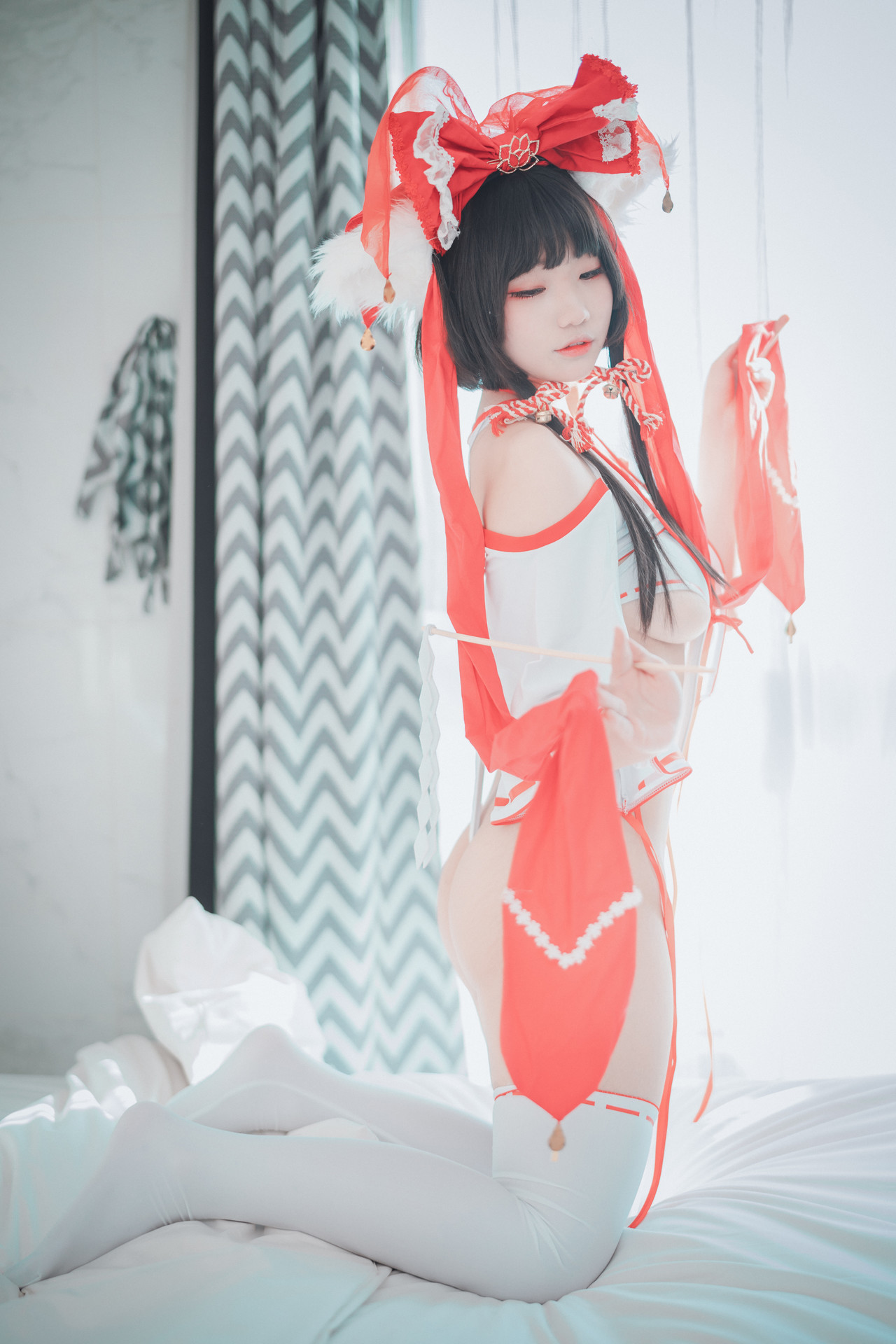 Mimmi 밈미, [DJAWA] Kitsune Miko A.Ver 3