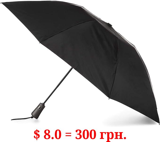totes Recycled InBrella - Reverse Close Umbrella - Foldable Umbrella with Auto Close Technology, Enhanced Weather Protection, Windproof and Compact Design for Travel