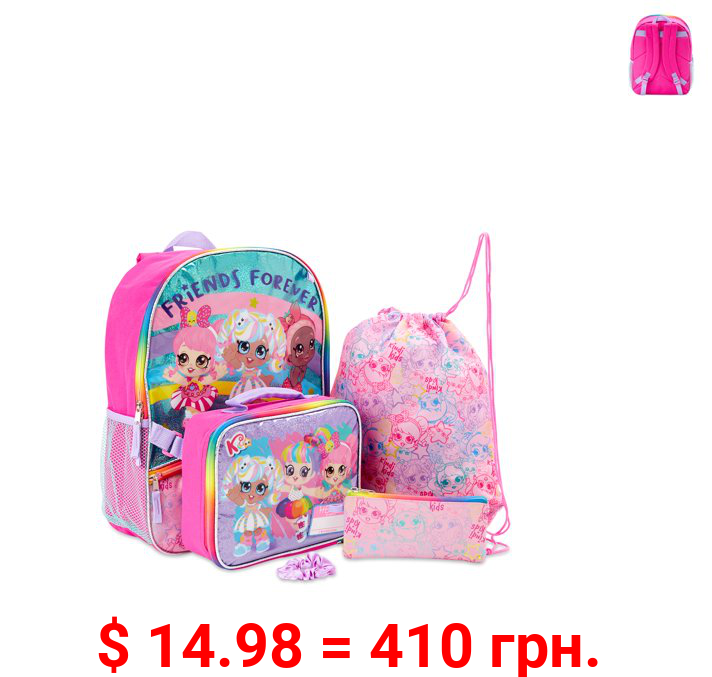 Kindi Kids Hello 5 Piece backpack Set