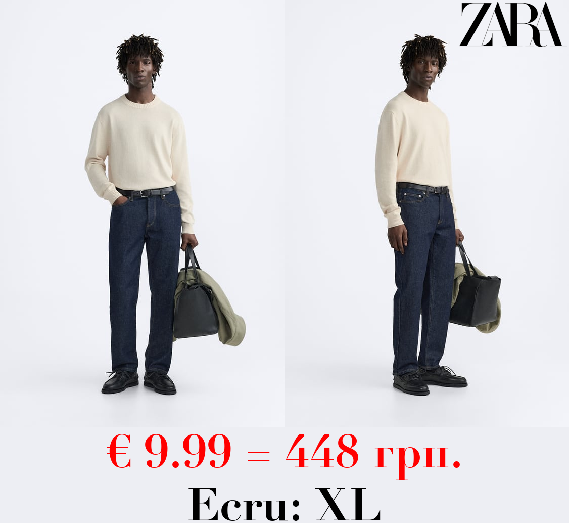 COTTON - LINEN SWEATER