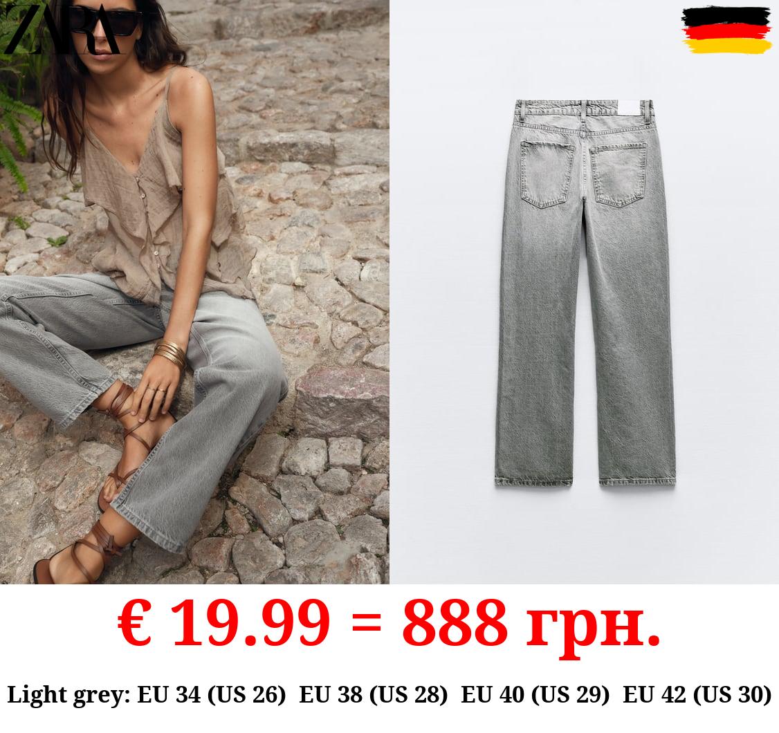 Z1975 MID-RISE STRAIGHT JEANS