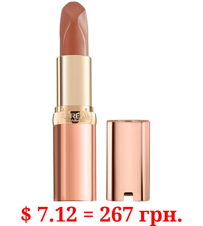 L’Oréal Paris Makeup Les Nus by Colour Riche Lipstick, Bold & Intense Nudes, Rich Saturated Color with Pure Caring Oils, Nu Determine, 0.13 oz (Pack of 1)