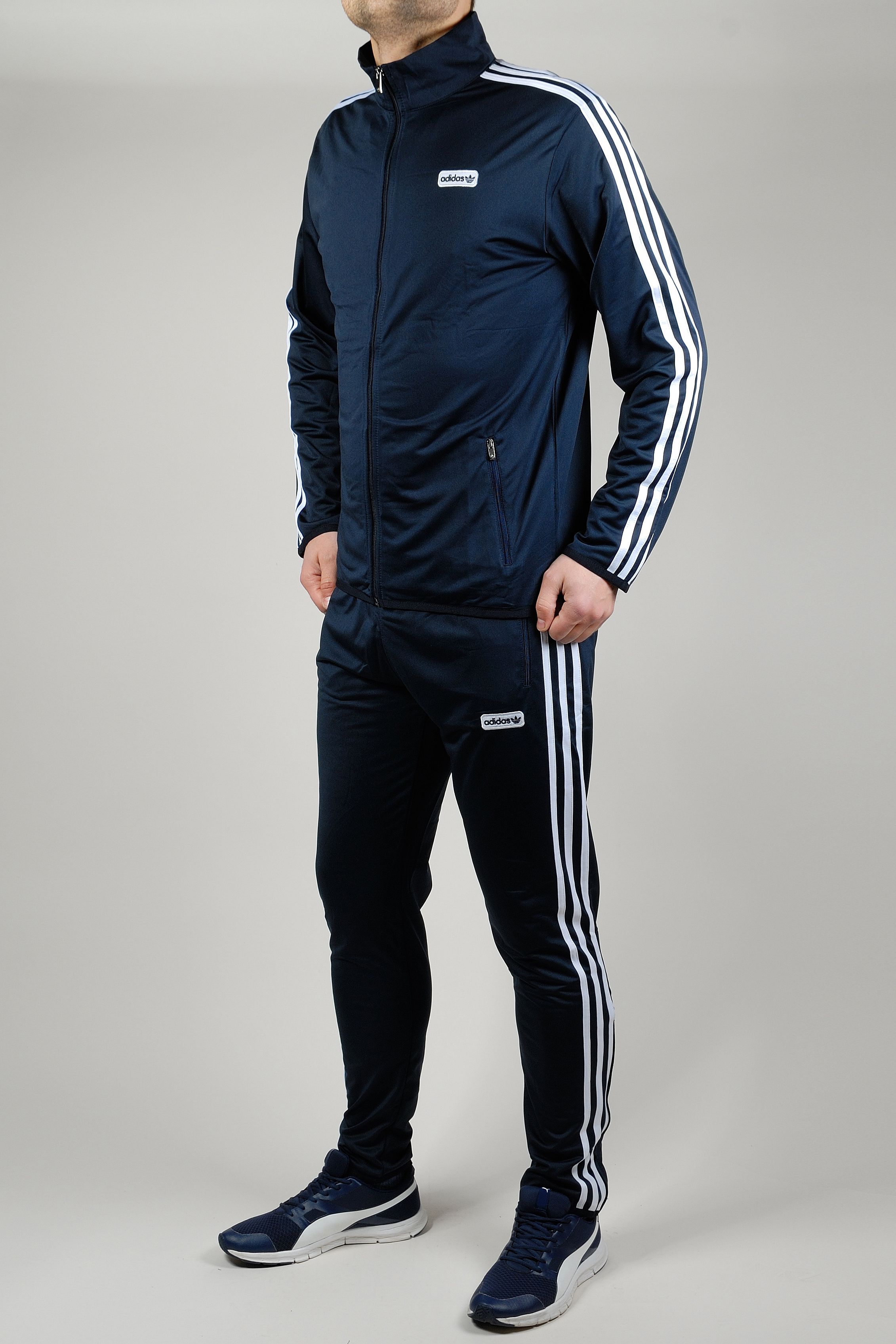 Adidas спортивный костюм мужской черный 2023
