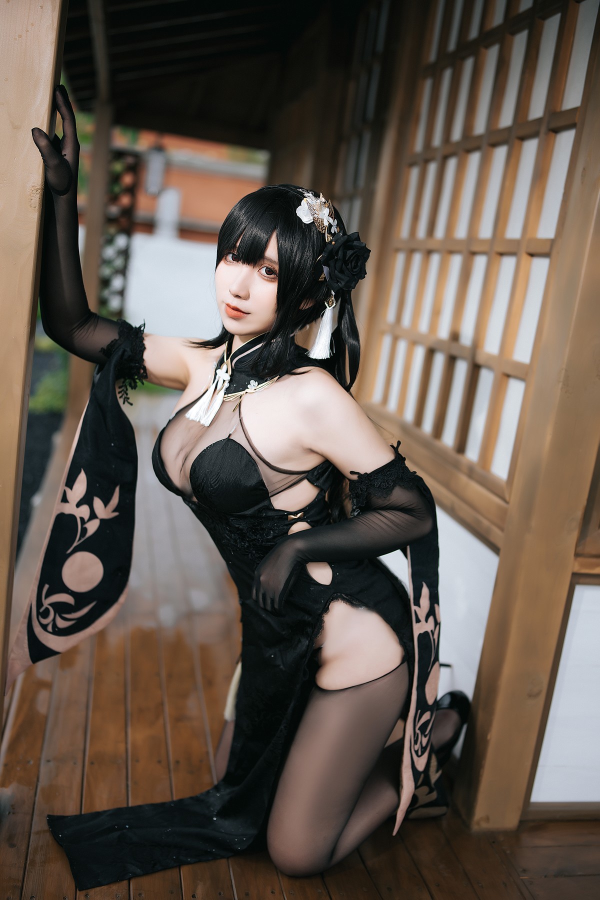 九曲Jean Cosplay 镇海旗袍 14