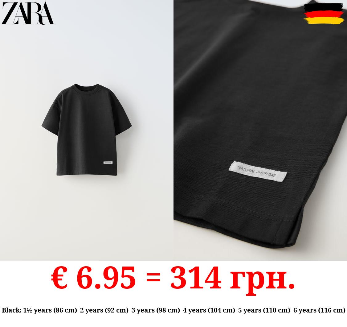 MEDIUM WEIGHT T-SHIRT WITH LABEL